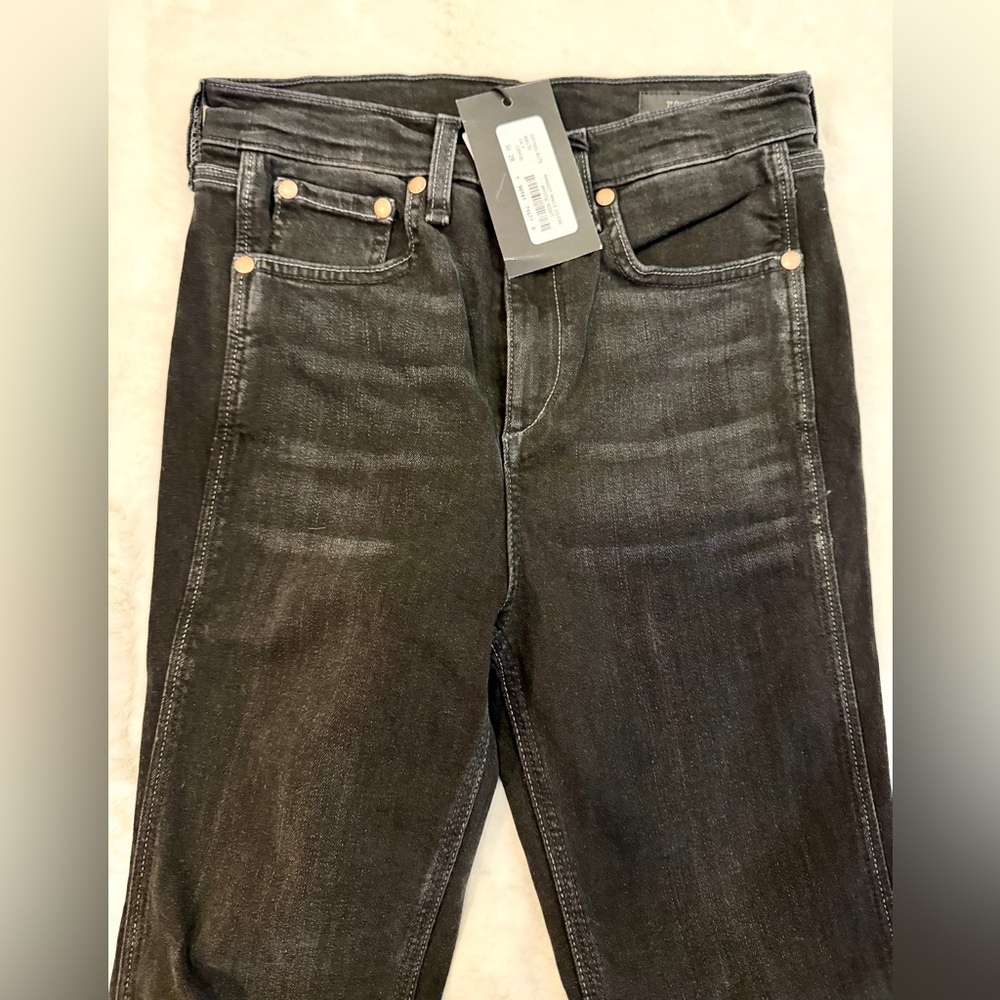 rag & bone Black Skinny Jeans